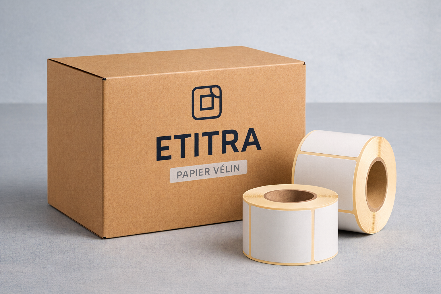 Rouleaux d'étiquettes Papier Vélin